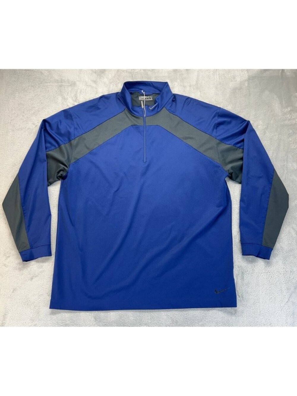 Nike Golf Pullover Mens XL Dri-Fit Standard Fit Long Sleeve Quarter Zip Running